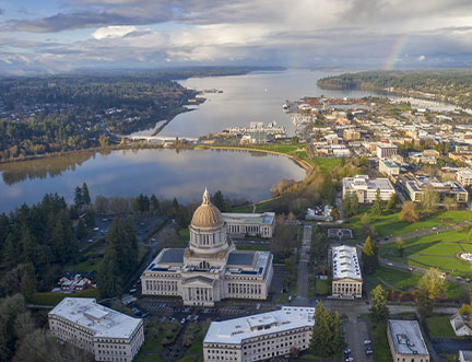 Olympia, WA skyline